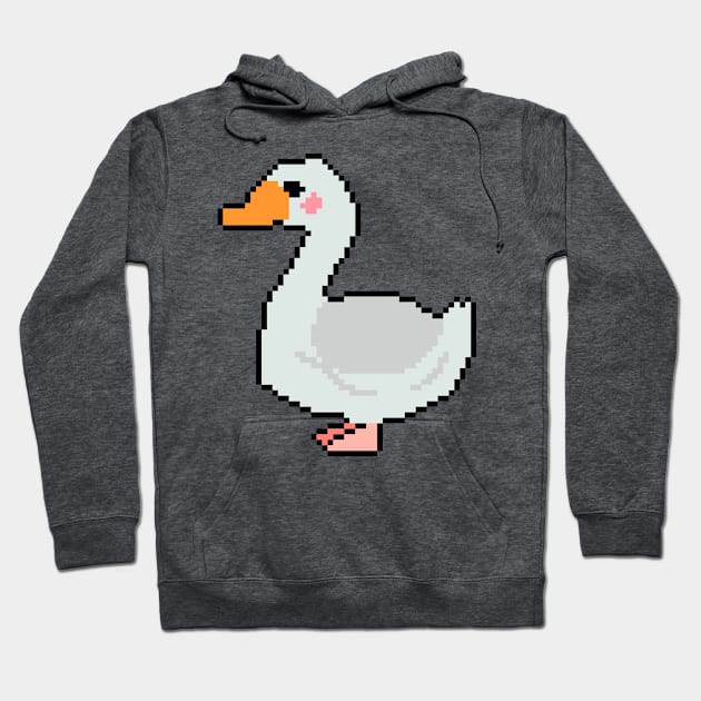 Animal Accents Goose Hoodie by Pixel.id